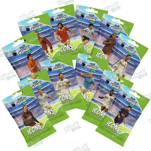 بسته کیمدی فوتبال 2026 Icons- پک 12 تایی ویژه کلکسیونر های طلایی